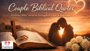 Couple Biblical Quotes: Powerful Bible Verses to Strengthen Love and Marriage