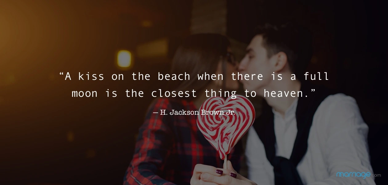 couple kissing quotes