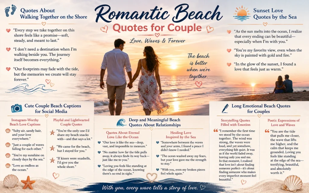 couple beach quotes